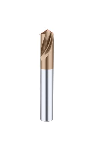 FEFHFKZCZZ Hartmetall-Punktbohrer 60 90 120 Grad CNC-Anfasbohrführungswerkzeug Wolframstahl-Standortzentrierungsmetallbohrer(Coated 120 Degree,D3x50L) von FEFHFKZCZZ