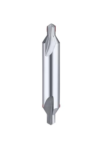 FEFHFKZCZZ Hartmetall-Zentrierbohrer, 60-Grad-Senker, Winkel-Metallbohrer, CNC-Hartmetallbearbeitung, Wolframstahl-Bohrwerkzeuge(D3xD8x100L) von FEFHFKZCZZ