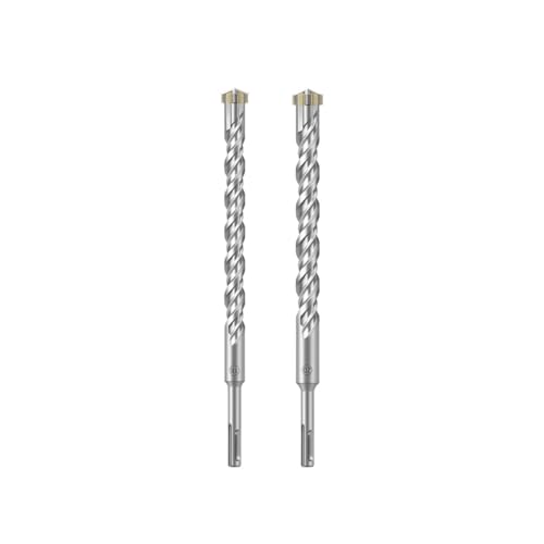 FEFHFKZCZZ Kreuzbohrer mit 8–25 mm Durchmesser, elektrischer Schlagbohrer aus Legierung for Beton durch Wandlöcher, for elektrische Bohrer(2Pcs 260mm) von FEFHFKZCZZ