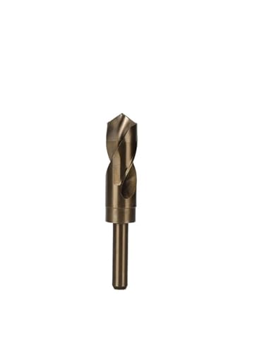 FEFHFKZCZZ M35-CO HSS Spiralbohrer mit reduziertem Griff, 13,5–30 mm, Griffdurchmesser 12,7 (1/2 Zoll), Reibbohrer for Edelstahlmetall(26mm) von FEFHFKZCZZ