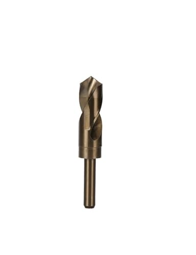 FEFHFKZCZZ M35-CO HSS Spiralbohrer mit reduziertem Griff, 13,5–30 mm, Griffdurchmesser 12,7 (1/2 Zoll), Reibbohrer for Edelstahlmetall(28mm) von FEFHFKZCZZ