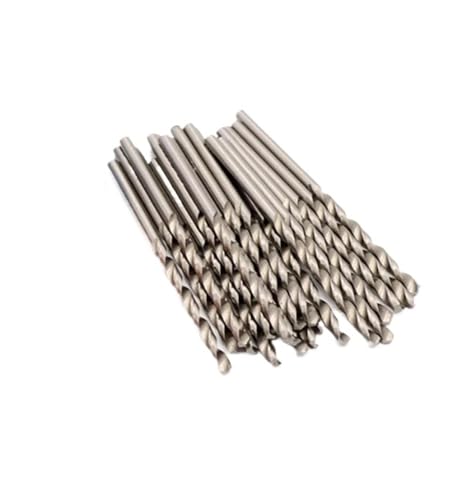 FEFHFKZCZZ W6542 HSS Mini-Bohrer mit geradem Schaft, 0,2–5,2 mm, geeignet for Bohren von elektrischen Bohrern in Edelstahl und Holz(1.3mm) von FEFHFKZCZZ