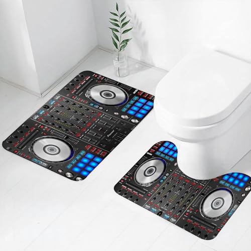 FEHWI Badematten Set 2-teilig, Badematten und WC Vorleger rutschfest & Waschbar,Professioneller DJ-Equipment-Vitrine, Pioneer DDJ-SX-Controller, ausgestattet,Luxus Dicke Mikrofaser Badezimmerteppich FEHWI Badematten Set 2-teilig, Badematten und WC Vorleger rutschfest & Waschbar,Professioneller DJ-Equipment-Vitrine, Pioneer DDJ-SX-Controller, ausgestattet,Luxus Dicke Mikrofaser Badezimmerteppich von FEHWI