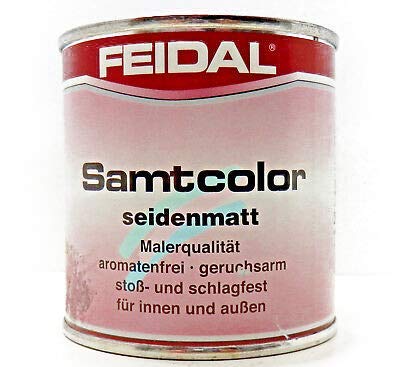 Feidal Samtcolor Alkydharz Seidenmatt RAL 5010 Enzianblau Innen/Außen 250 ml Feidal Samtcolor Alkydharz Seidenmatt RAL 5010 Enzianblau Innen/Außen 250 ml von FEIDAL