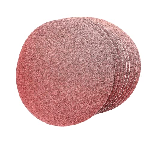 8 Stück Selbstklebendes Schleifpapier / 250 mm (10 inch) Schleifleinen Hochwertige Aluminiumoxid-Schleifmittel. Geeignet für die Oberflächenbehandlung von Holz, Stein und Metall - FEIHU (60 Körnung) von FEIHU