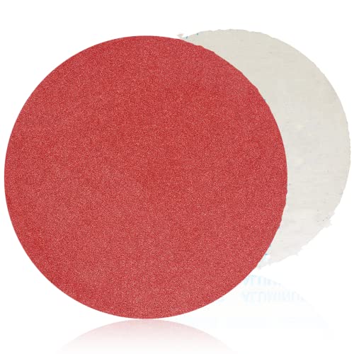 FEIHU 8 Stück Selbstklebende Schleifpapier/251mm (10inch) Körnung 80 hochwertiges Aluminiumoxid-Schleifmittel.Geeignet für Holz,Möbel,Metalloberflächenbehandlung. von FEIHU