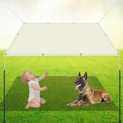 Quadratisch Sonnenschutz Markise 1.6 x 2.4 m Sichtschutz Quer Vernäht Robust Geeignet für Balkone zur Beschattung, Elfenbein Quadratisch Sonnenschutz Markise 1.6 x 2.4 m Sichtschutz Quer Vernäht Robust Geeignet für Balkone zur Beschattung, Elfenbein von FEIJUAND