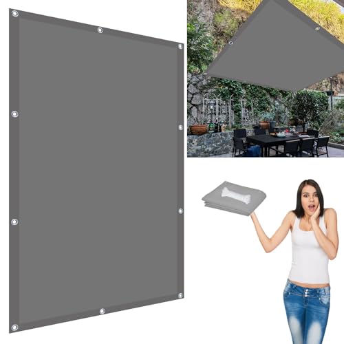 Sonnensegel Rechteckig 3.2 x 4.2 m Sonnenschutz Sunsegel Quer Vernäht Robust für Garten Terrasse Balkon, Hellgrau Sonnensegel Rechteckig 3.2 x 4.2 m Sonnenschutz Sunsegel Quer Vernäht Robust für Garten Terrasse Balkon, Hellgrau von FEIJUAND