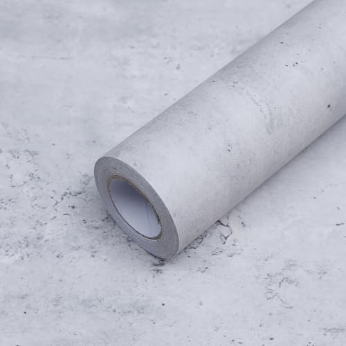 FEILAYS Grau Tapete Selbstklebende Hellgrau Selbstklebend Betonoptik Graue Betonzement Tapeten Abziehen 3d Beton Klebetapete Möbelaufkleber Vinyl Folie Matt Klebefolie Wandfolie für Badezimmer 10m FEILAYS Grau Tapete Selbstklebende Hellgrau Selbstklebend Betonoptik Graue Betonzement Tapeten Abziehen 3d Beton Klebetapete Möbelaufkleber Vinyl Folie Matt Klebefolie Wandfolie für Badezimmer 10m von FEILAYS