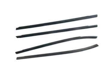 FEILIDAPARTS 4 Stück Wetterleiste Montage Türgurt Außenbereich kompatibel mit Hyundai Tucson iX35 2010–2015 von FEILIDAPARTS