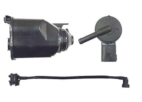 FEILIDAPARTS Aktivkohlefilter + Ablassventil + Entlüftungsrohr kompatibel mit Audi A3 VW Golf MK4 Seat Cupra 1998-04 von FEILIDAPARTS