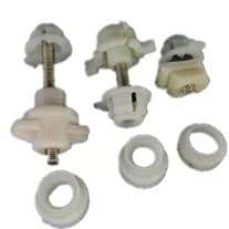 FEILIDAPARTS Scheinwerfer-Einstellschrauben-Einstellclip-Set kompatibel mit VW MK2 Golf Jetta von FEILIDAPARTS