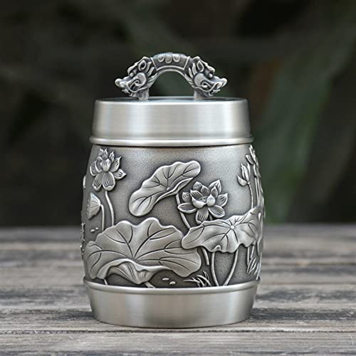 Custom Pet Urn Beerdigung Feuerbestattung Reines Zinn 97% Bleifreies Zinn Handgeschnitzt Schön Relief Tierurne Custom Pet Urn Beerdigung Feuerbestattung Reines Zinn 97% Bleifreies Zinn Handgeschnitzt Schön Relief Tierurne von FEILIV