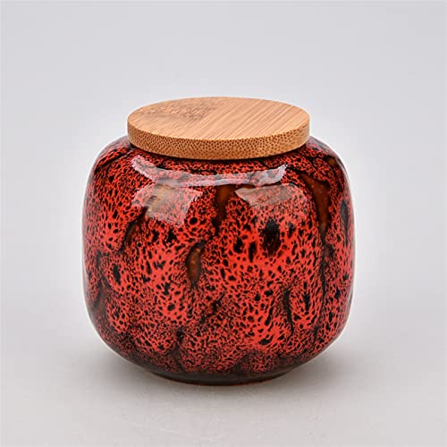 FEILIV Haustierurne Aus Keramik, Kleine Urne Für Katzen Und Hunde Tierurne(Auburn) von FEILIV