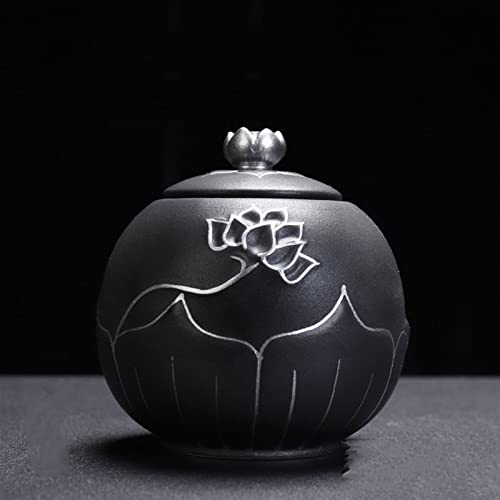 FEILIV Pet Urn for Dogs Cats Ashes Keepsake Memorial Box Funeral Set Burial Urns for Cremated Remains Ash Vial Adult Funeral Urn Pet Cat and Dog Urn 0638 Tierurne(Gold) von FEILIV