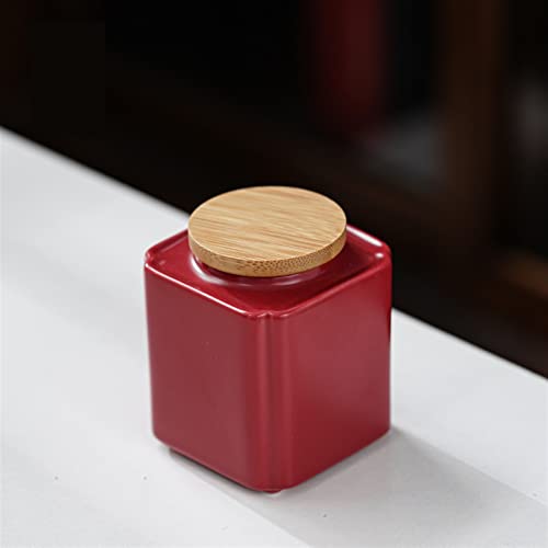 FEILIV Pet Urn for Dogs Cats Ashes Keepsake Memorial Box Funeral Set Burial Urns for Cremated Remains Ash Vial Adult Funeral Urn Pet Cat and Dog Urn 21794 Tierurne(Red) von FEILIV