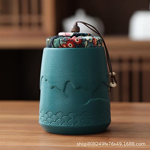 FEILIV Pet Urn for Dogs Cats Ashes Keepsake Memorial Box Funeral Set Burial Urns for Cremated Remains Ash Vial Adult Funeral Urn Pet Cat and Dog Urn 25601 Tierurne(Green) von FEILIV