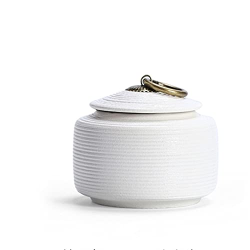 FEILIV Pet Urn for Dogs Cats Ashes Keepsake Memorial Box Funeral Set Burial Urns for Cremated Remains Ash Vial Adult Funeral Urn Pet Cat and Dog Urn 27515 Tierurne(White,XS) von FEILIV