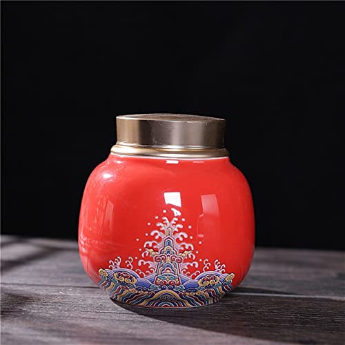 FEILIV Pet Urn for Dogs Cats Ashes Keepsake Memorial Box Funeral Set Burial Urns for Cremated Remains Ash Vial Adult Funeral Urn Pet Cat and Dog Urn 53731 Tierurne(Red) von FEILIV