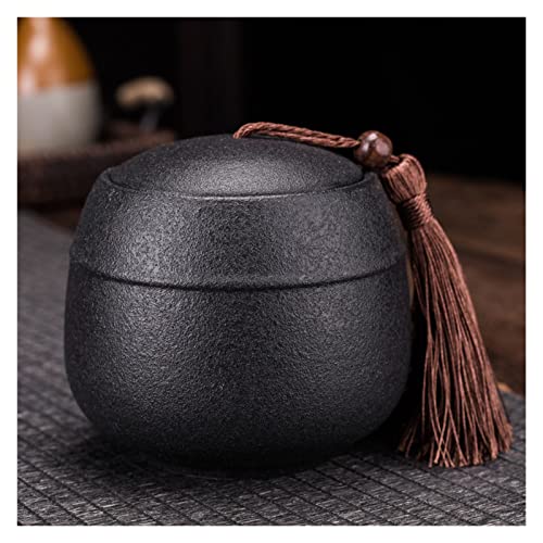 FEILIV Pet Urn for Dogs Cats Ashes Keepsake Memorial Box Funeral Set Burial Urns for Cremated Remains Ash Vial Adult Funeral Urn Pet Cat and Dog Urn 66493 Tierurne(Black,M) von FEILIV