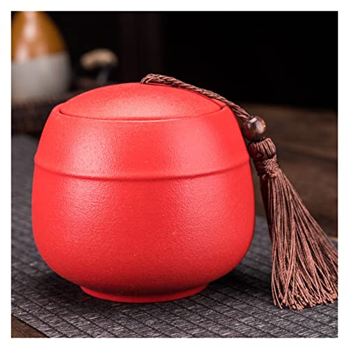 FEILIV Pet Urn for Dogs Cats Ashes Keepsake Memorial Box Funeral Set Burial Urns for Cremated Remains Ash Vial Adult Funeral Urn Pet Cat and Dog Urn 66493 Tierurne(Red,M) von FEILIV