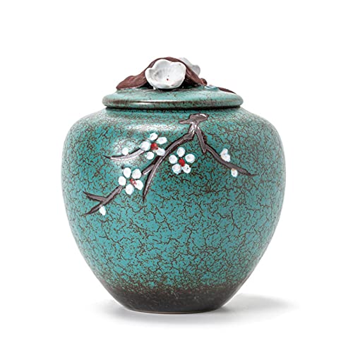 FEILIV Pet Urn for Dogs Cats Ashes Keepsake Memorial Box Funeral Set Burial Urns for Cremated Remains Ash Vial Adult Funeral Urn Pet Cat and Dog Urn 83044 Tierurne(A,M) von FEILIV