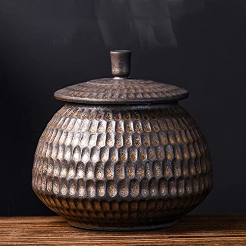 FEILIV Pet Urn for Dogs Cats Ashes Keepsake Memorial Box Funeral Set Burial Urns for Cremated Remains Ash Vial Adult Funeral Urn Pet Cat and Dog Urn 89627 Tierurne(Brown,S) von FEILIV