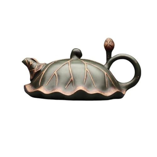 Teeservice 280 Ml Kreative Handgemachte Lila Ton Teekanne Lotus Geformt Kung Fu Tee-Set Teebereiter Teetassen-Set Teeservice 280 Ml Kreative Handgemachte Lila Ton Teekanne Lotus Geformt Kung Fu Tee-Set Teebereiter Teetassen-Set von FEILIV