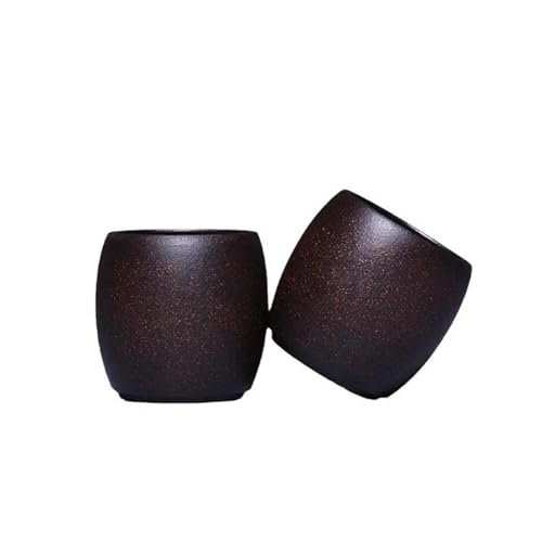 Teeservice Chinesische Tee-Set Zubehör Handgemachte Tee Schüssel 2 Teile/satz 70 Ml Yixing Lila Ton Teetasse Reise Tragbare Meditation Tasse Teetassen-Set von FEILIV