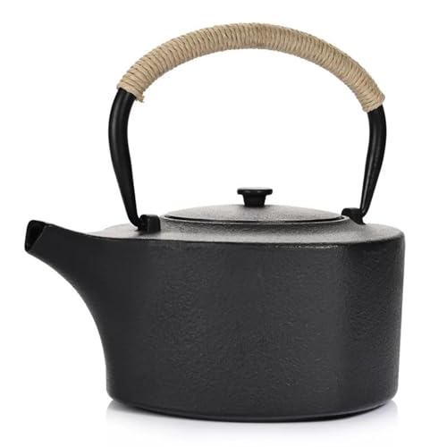 Teeservice Gusseisen-Teekannen-Set 1.25 L Edelstahlsieb Teekessel Tetsubin-Wasserkocher Trinkgeschirr KungFu-Werkzeuge Teetassen-Set Teeservice Gusseisen-Teekannen-Set 1.25 L Edelstahlsieb Teekessel Tetsubin-Wasserkocher Trinkgeschirr KungFu-Werkzeuge Teetassen-Set von FEILIV