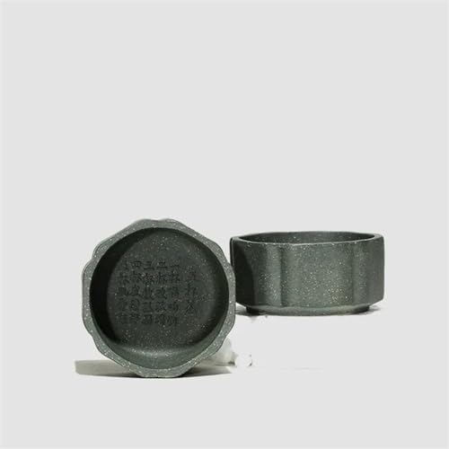 Teeservice Haushalt Tee-Set Zubehör Anti-verbrühungen Wärme Tee Tasse Lila Sand Handgemachte Kleine Teetassen-Set(D) von FEILIV