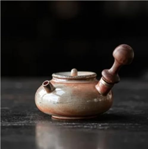 Teeservice Haushalt Teekocher Wasserkocher Mit Sieb Tee Handwerk Geschenke Holzbefeuerte Porzellan Teekanne Japanische Tinte Drachentopf Teetassen-Set(C) von FEILIV