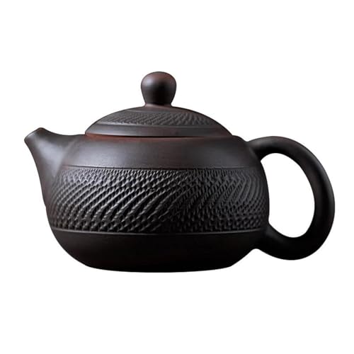 Teeservice Kleine Teekanne Tee-Set Jianshui Lila Sandtopf Keramik Kung-Fu-Teekanne Handgefertigte Teebereiter Teetassen-Set(A) von FEILIV
