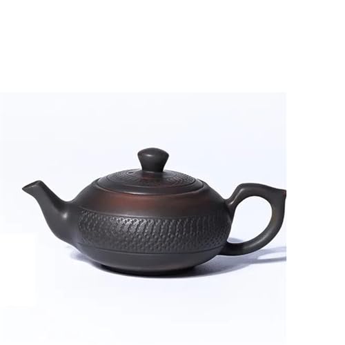 Teeservice Kleine Teekanne Tee-Set Jianshui Lila Sandtopf Keramik Kung-Fu-Teekanne Handgefertigte Teebereiter Teetassen-Set(H) von FEILIV
