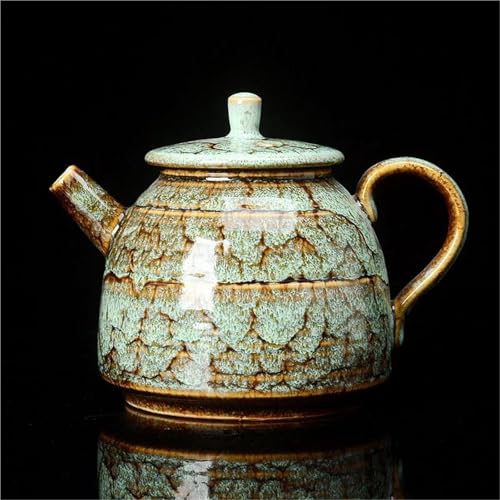 Teeservice Kung Fu Teekanne Wasser Wasserkocher Becher Für Tee In Tasse Teekannen Samowar Set Puer 300ML Keramik Exquisite Teetassen-Set(Type-C) von FEILIV