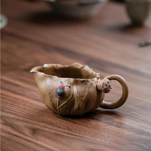 Teeservice Kung-Fu-Teeset Niedliche Teetasse Teegeschirr Teezeremonie-Utensilien 180 Ml Handgefertigter Ton Lotus-Fair-Cup Schneckentee Meer-Lotus-Tassen Teetassen-Set Teeservice Kung-Fu-Teeset Niedliche Teetasse Teegeschirr Teezeremonie-Utensilien 180 Ml Handgefertigter Ton Lotus-Fair-Cup Schneckentee Meer-Lotus-Tassen Teetassen-Set von FEILIV