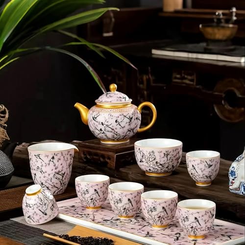 Teeservice Teezubereitung Im Haushalt|Teezeremonie| Teeservice Joyful Magpie |Teekanne Und Teetassen-Set Teetassen-Set von FEILIV