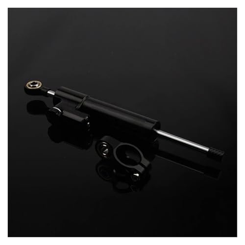 FEILIVCI Ersatzteile Einstellbarer Motorraddämpfer Universal-Lenkungsdämpfer CNC-Aluminiumlegierung 256 Mm Lenkungsdämpfer Modifikationsteile(Schwarz) von FEILIVCI