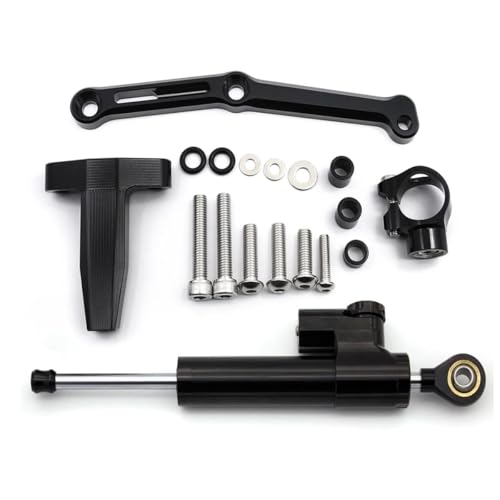 FEILIVCI Ersatzteile Für Benelli 752s 752 S 2019 2020 2021 2022 2023 Fiber Carbon Motorrad Lenkung Dämpfer Stabilisator Montage Halterung Unterstützung Kit Modifikationsteile(1) von FEILIVCI