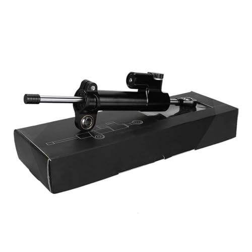 FEILIVCI Ersatzteile Für CB600F Für Hornet 1998 1999 2000 2001 2002 2003 2004 2005 2006 CNC Universal Motorrad Einstellbare Lenkung Dämpfer Stabilisator Modifikationsteile(Black Black) von FEILIVCI