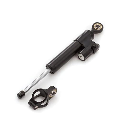 FEILIVCI Ersatzteile Für CBR250RR CBR250RR 2019 2020 2021 2022 2023 CNC Aluminium Motorrad Lenkungsdämpfer Stabilisator Halterung Montage Support Kit Halter Modifikationsteile(Black-Black) von FEILIVCI