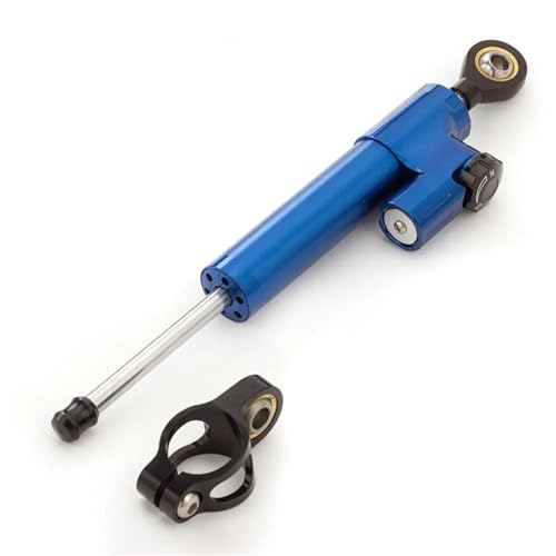 FEILIVCI Ersatzteile Für CBR250RR CBR250RR 2019 2020 2021 2022 2023 CNC Aluminium Motorrad Lenkungsdämpfer Stabilisator Halterung Montage Support Kit Halter Modifikationsteile(Blue-Black) von FEILIVCI