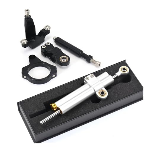 FEILIVCI Ersatzteile Für Y&amaha YZF R7 YZFR7 YZF R7 2021 2022 2023 Motorrad Fiber Carbon Lenkung Dämpfer Stabilisator Halterung Unterstützung Montage Modifikationsteile(Set 1) von FEILIVCI