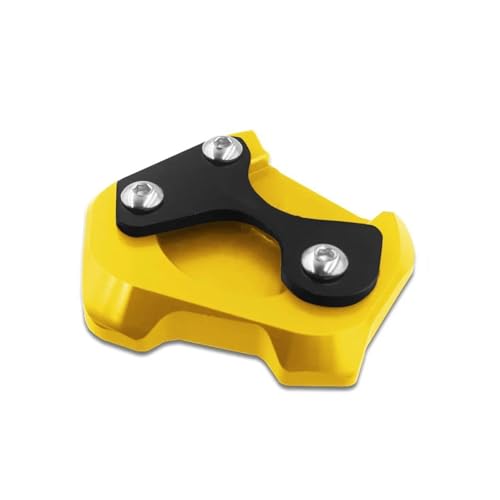 FEILIVCI Seitliche Stützplatte Für CB200X 2022 Für Hornet 2.0 2021-2022 CNC Seitenständer Fußständer Vergrößern Verlängerung Stützplatte Pad Modifikationsteile(Gold) von FEILIVCI