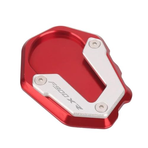 Seitliche Stützplatte Für B&MW F900R F900XR F900 R XR F 900R 900XR 2020 2021 2022 2023 Motorrad CNC Kickstand Seitenständer Ständerverlängerung Vergrößerungspad Modifikationsteile(F900XR Red) von FEILIVCI