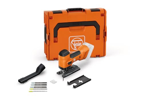 Fein Akku-Stichsäge F-IRON Jig 26 AS (Abmessungen: 250 x 174 x 79 mm, Gewicht: 2,10 g, Akkusäge) 71360561000 Fein Akku-Stichsäge F-IRON Jig 26 AS (Abmessungen: 250 x 174 x 79 mm, Gewicht: 2,10 g, Akkusäge) 71360561000 von FEIN