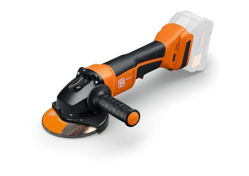 FEIN Akku-Winkelschleifer Ø115 mm, CCG18-115-12 PD AS, 18V, Mit Totmannschalter Staubresistent, leistungsstark, für Trennen, Schleifen und Entgraten, FEIN bürstenlos Motor. Ohne Akku und Ladegerät von FEIN