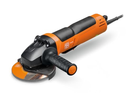 Fein Compact-Winkelschleifer CG 15-125 BLP – Ø 125 mm, 1.500 W, für Entgratarbeiten, Schleifen und Trennen, mit bürstenlosem Motor, Staubresistent, Sanftanlauf und Wiederanlaufschutz Fein Compact-Winkelschleifer CG 15-125 BLP – Ø 125 mm, 1.500 W, für Entgratarbeiten, Schleifen und Trennen, mit bürstenlosem Motor, Staubresistent, Sanftanlauf und Wiederanlaufschutz von FEIN
