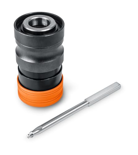 FEIN Lochsäge-Adapter,Zum Bohren großer Löcher in Metall. Kompatibel mit allen FEIN Akku-Schraubern mit QuickIN/QuickIN MAX Schnitt von FEIN