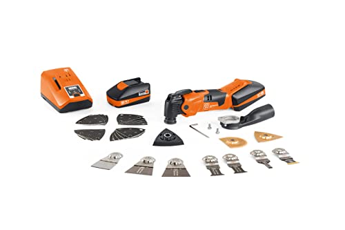 FEIN Multimaster Akku AMM 500 Plus Top, Akku-Multifunktionswerkzeug mit über 30 Zubehörteilen, DC-Motor, StarlockPlus-Werkzeughalter, Antivibrationssystem FEIN Multimaster Akku AMM 500 Plus Top, Akku-Multifunktionswerkzeug mit über 30 Zubehörteilen, DC-Motor, StarlockPlus-Werkzeughalter, Antivibrationssystem von FEIN